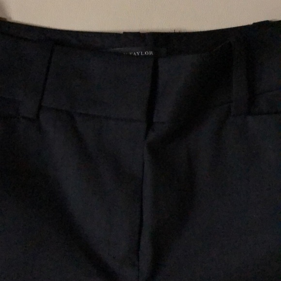 ANN TAYLOR Cuffed Ankle Flare Leg Pants Sz 2 - Picture 3 of 8